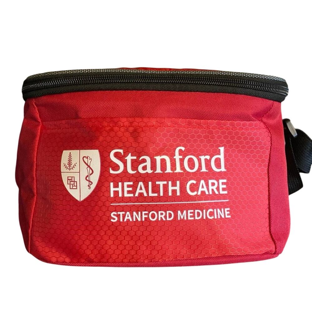 Stanford Healthcare Red Lunchbox Cooler 2019 Stanford Medicine Lunch Bag